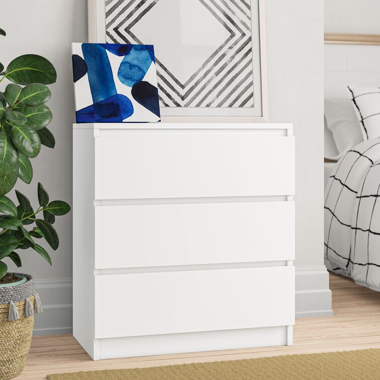 Wayfair white gloss chest shop of drawers